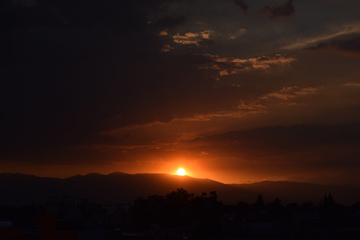 senderismo madrid atardecer sunset-2335849_1920